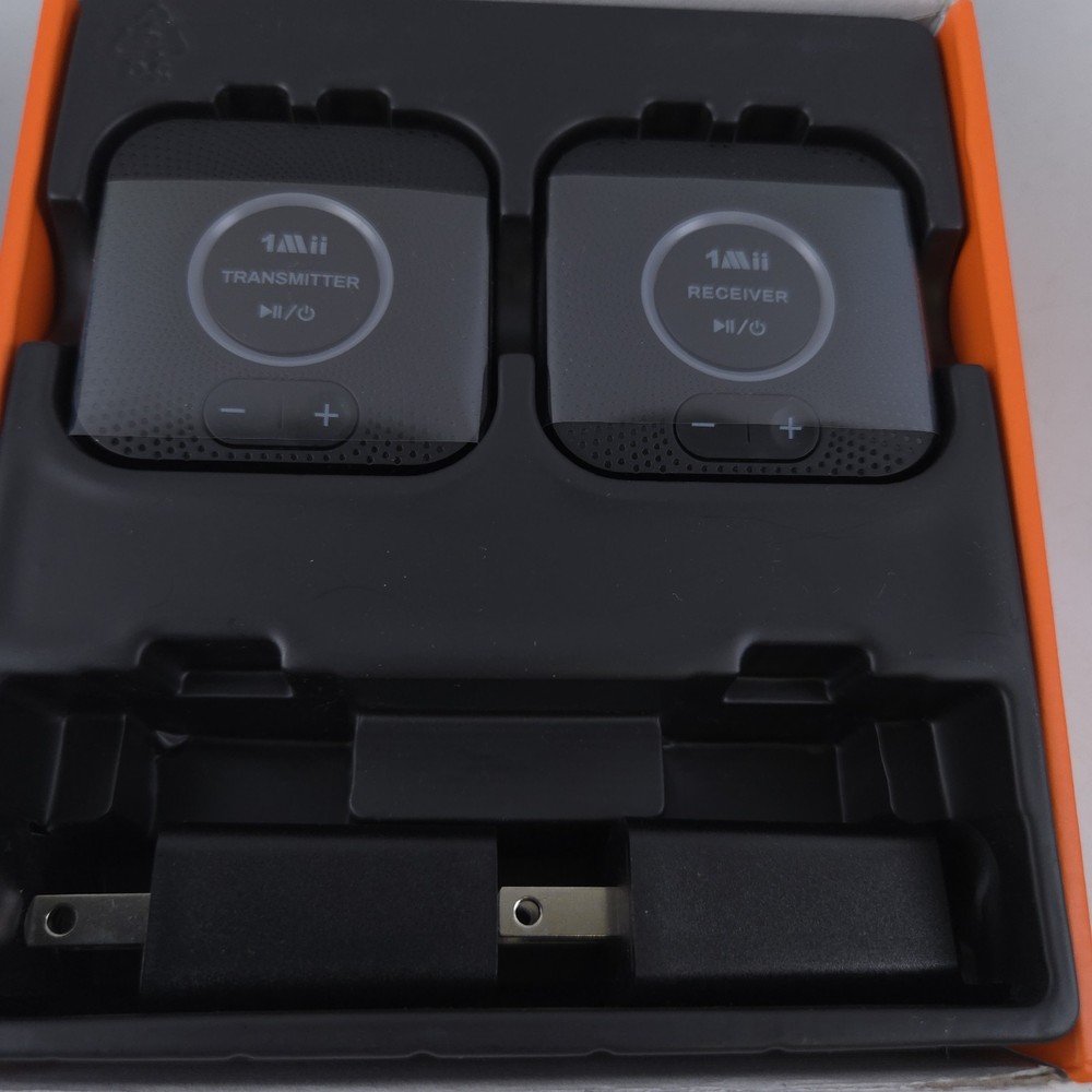 1Mii B06SET 2.4GHz Wireless Audio Transmitter Receiver Set 260Ft 80M Long Range