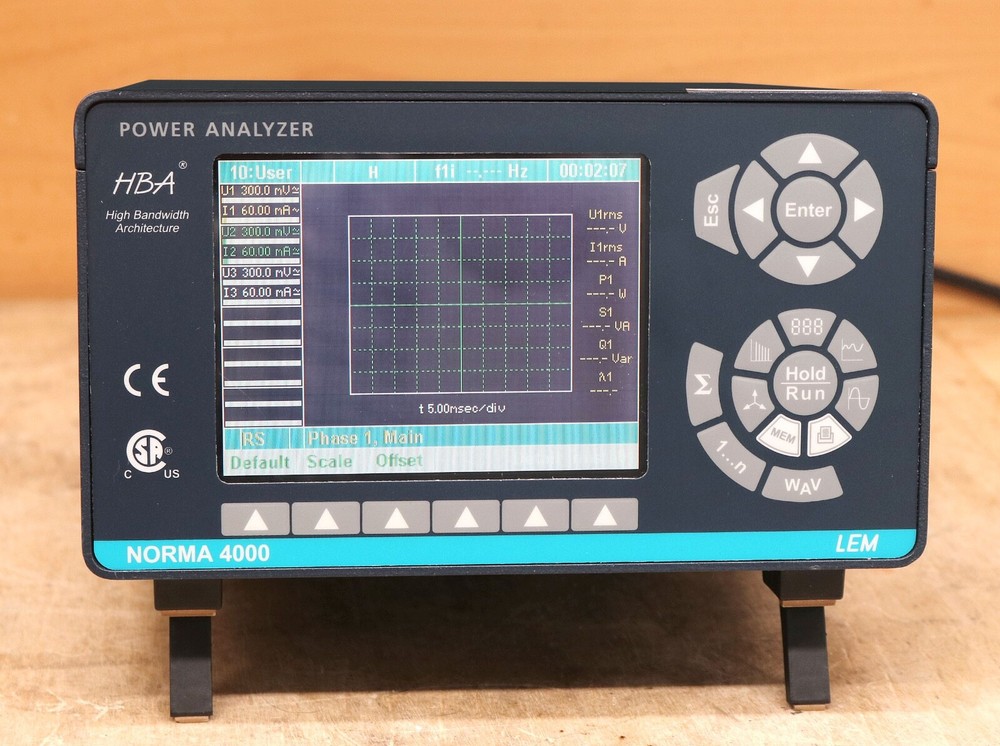 LEM Norma 4000 Power Analyzers, Fluke