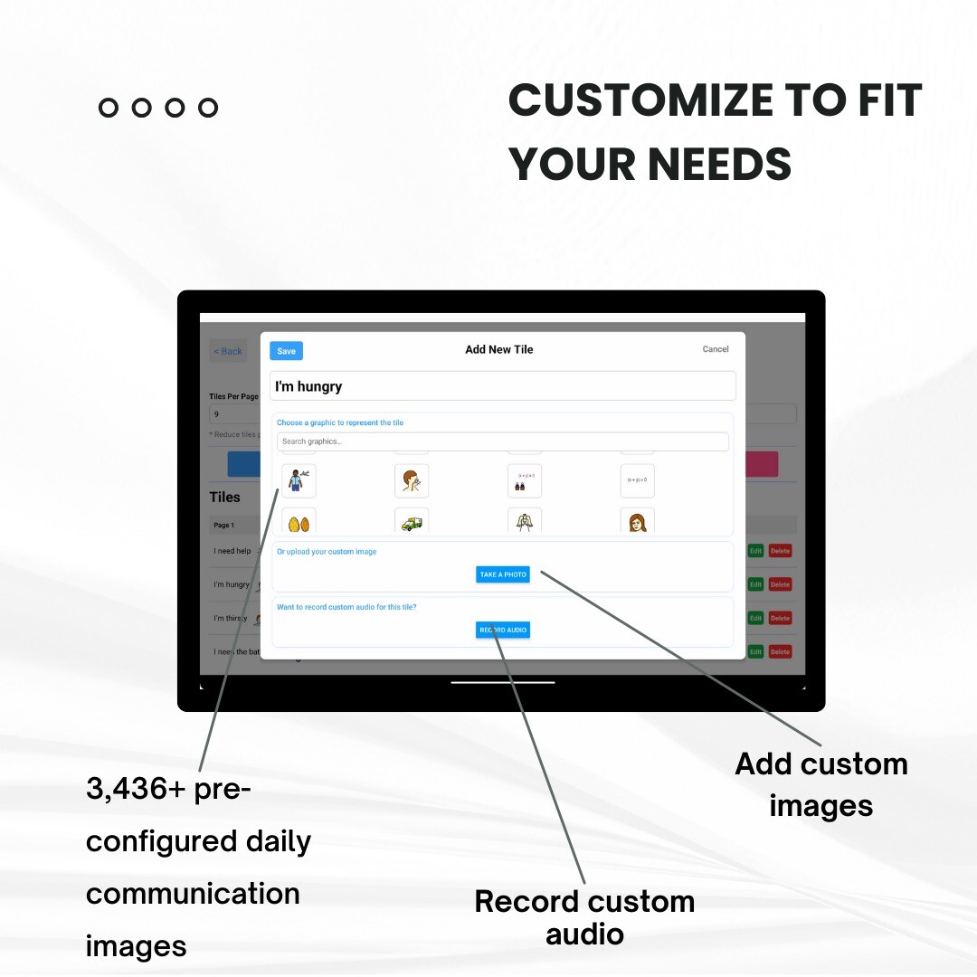 TalkingTiles - AAC Device for Autism & Speech Therapy. Non Verbal Communication