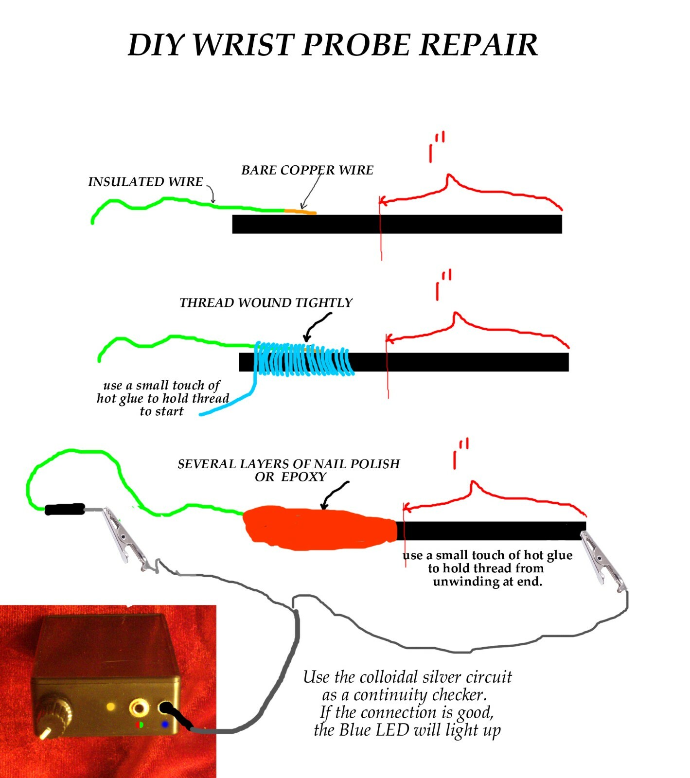 BOB BECK BLOOD ELECTRIFIER WITH COLLOIDAL SILVER GENERATOR CAPACITOR POWERED