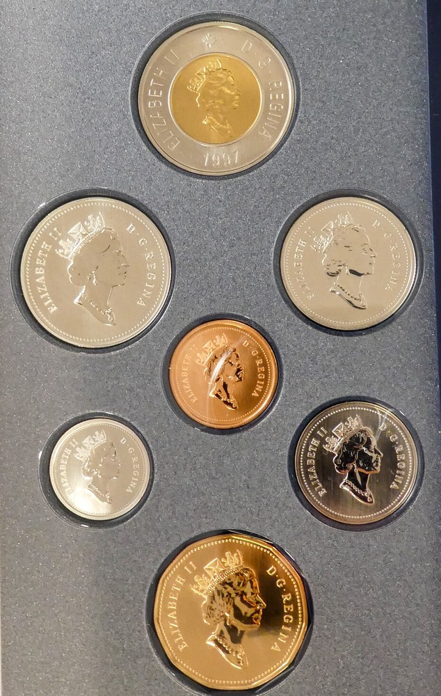 *Kengo* 1997 Canada Specimen coin set - uncirculated in RCM case