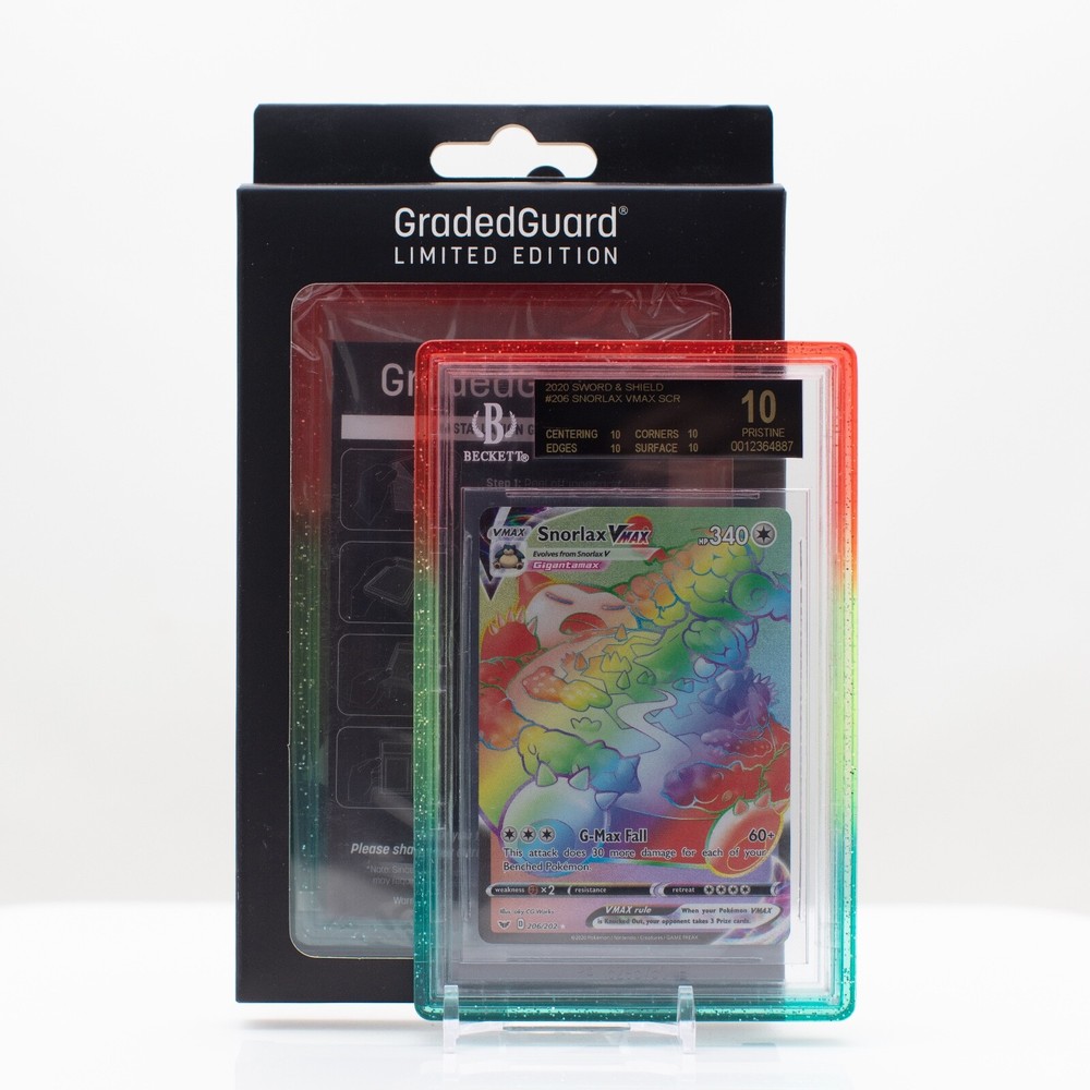BGS - GradedGuard BGS Graded Card Case Guard Protector RAINBOW Limited Edition