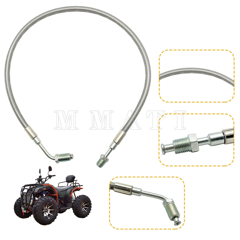 Front Left & Right Brake Line W/Fitting for Polaris Sportsman 400 500 600 700