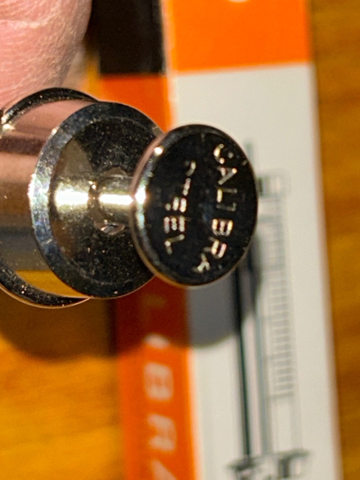 Vintage Old Swiss Calibra 2mL Glass Syringes