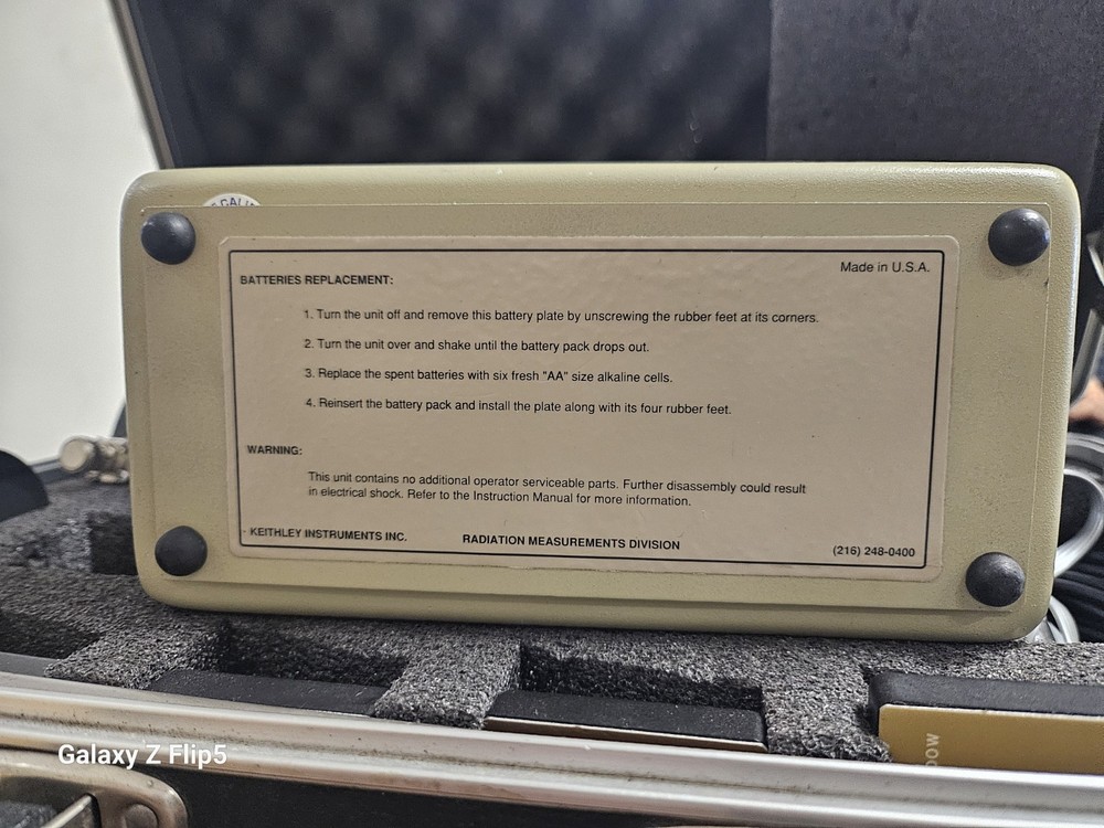 KEITHLEY 35050A DOSIMETER / kVp READOUT