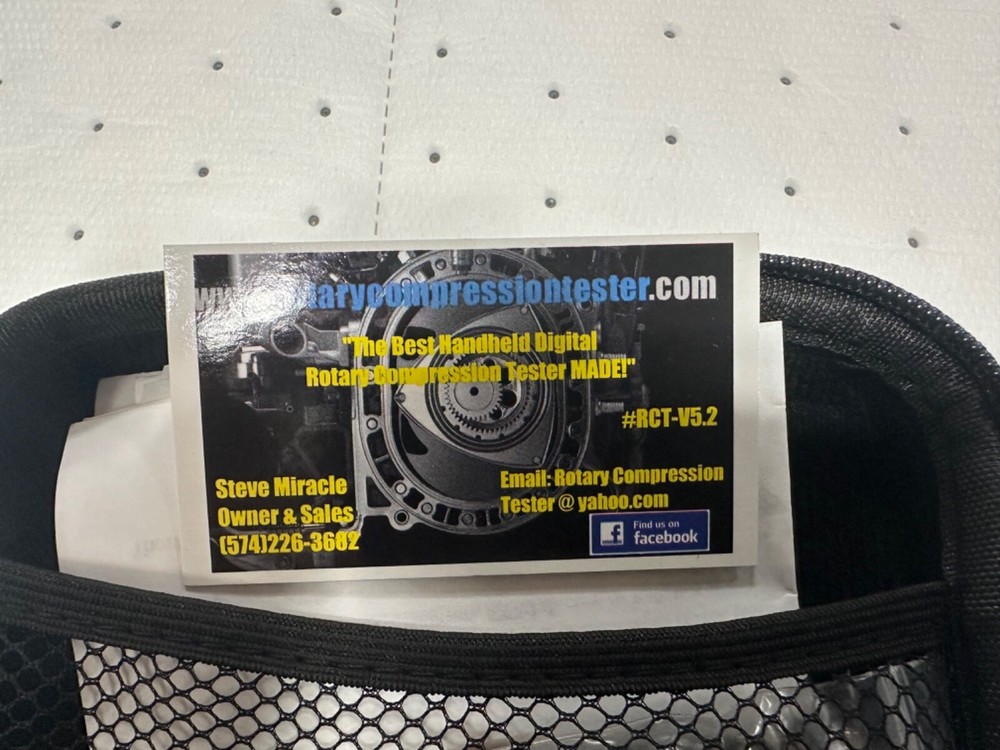 Mazda Rotary Compression Tester