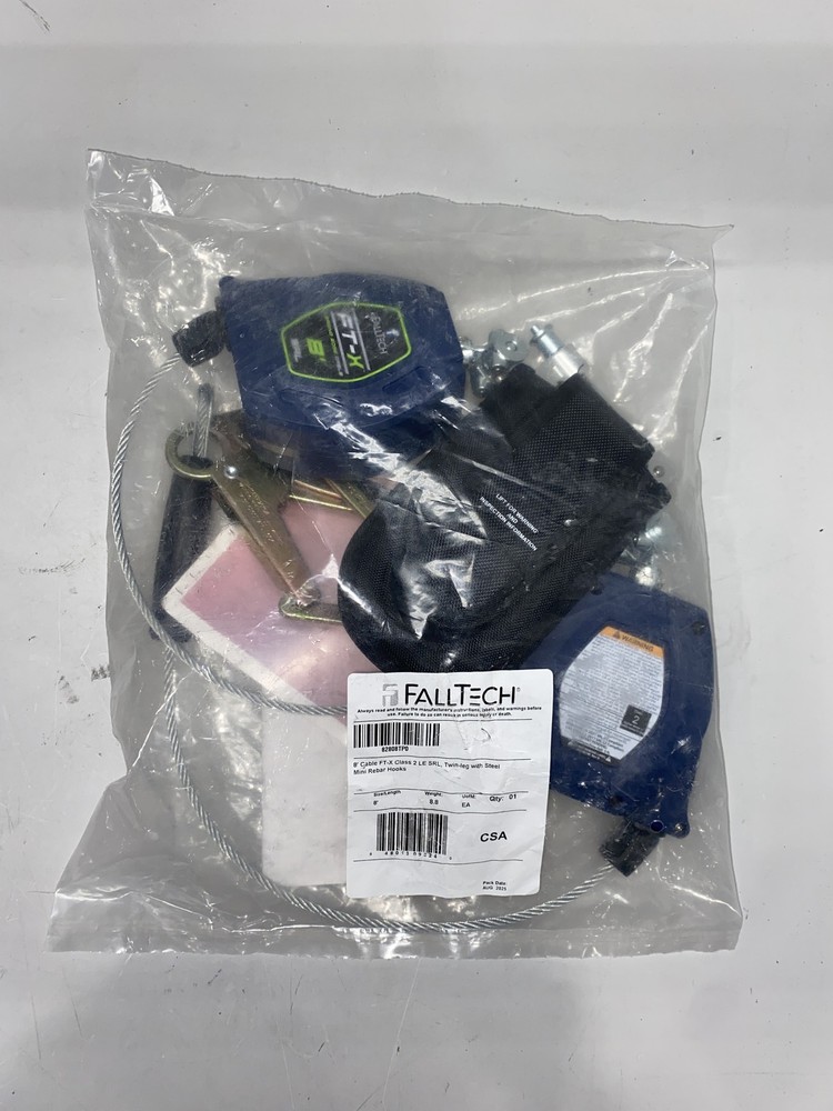FallTech 8' FT-X EdgeCore Class 2 LE Leading Edge Personal SRL, 82808TP0