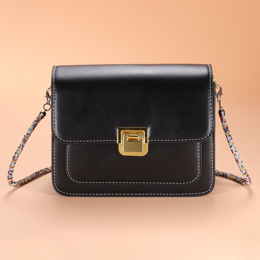 Replacement Purse Straps Crystal Bag Handle Sparkly Replacement Black