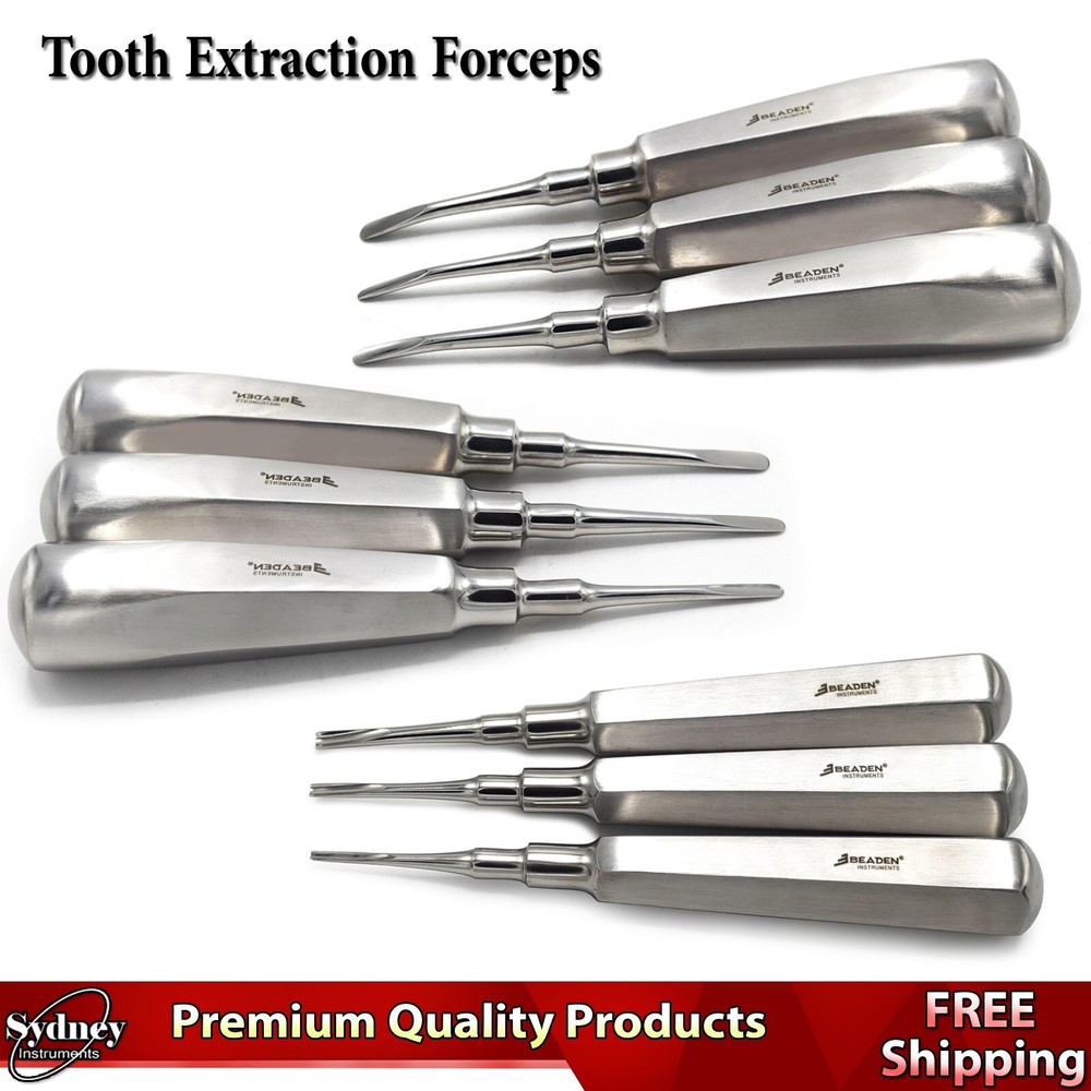 Dental Luxation Root Elevators Tooth Extraction Extracting & Coupland Elevator