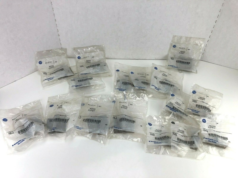 [Mixed Lot!] New N-Type ALLEN BRADLEY OVERLOAD HEATER ELEMENTS