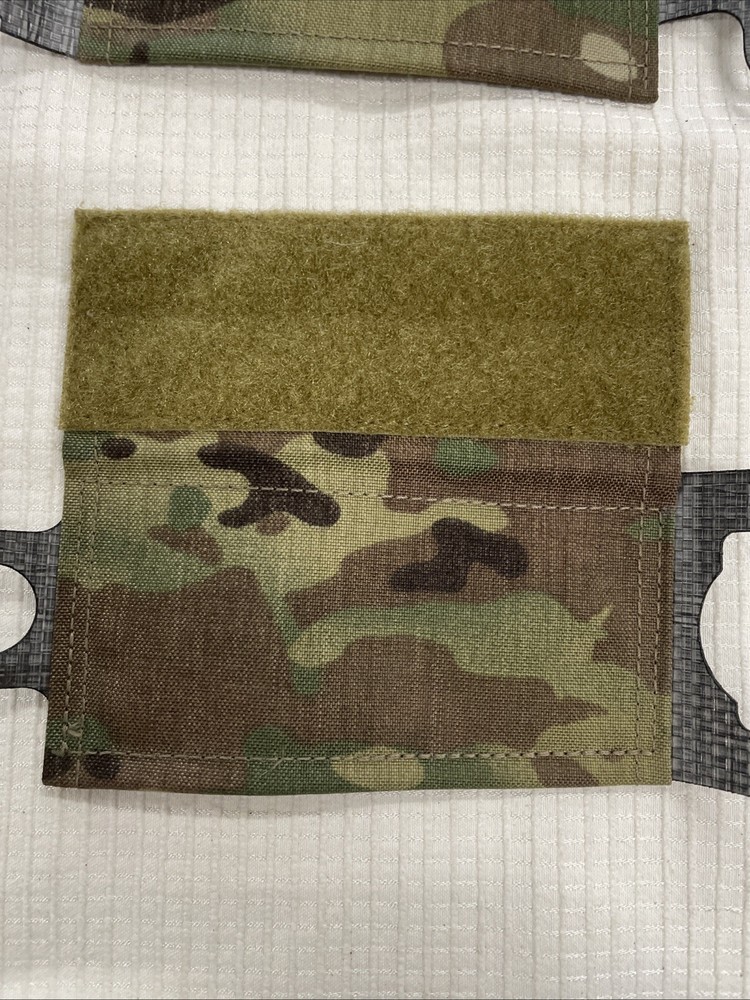 MOLLE Chest Rig MultiCam with Cut Out Designs & Hook and Loop Panels