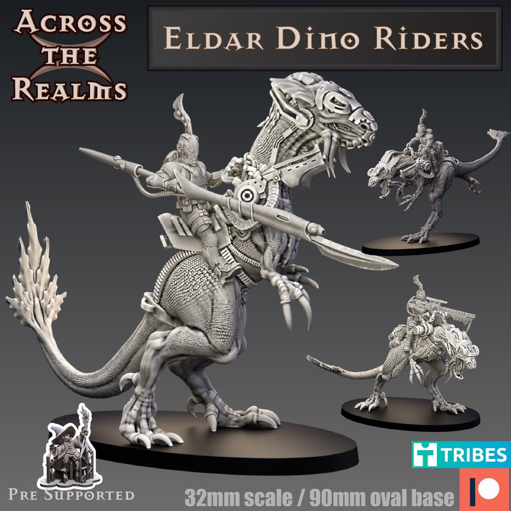 ELDAR EXILES DINO RIDERS