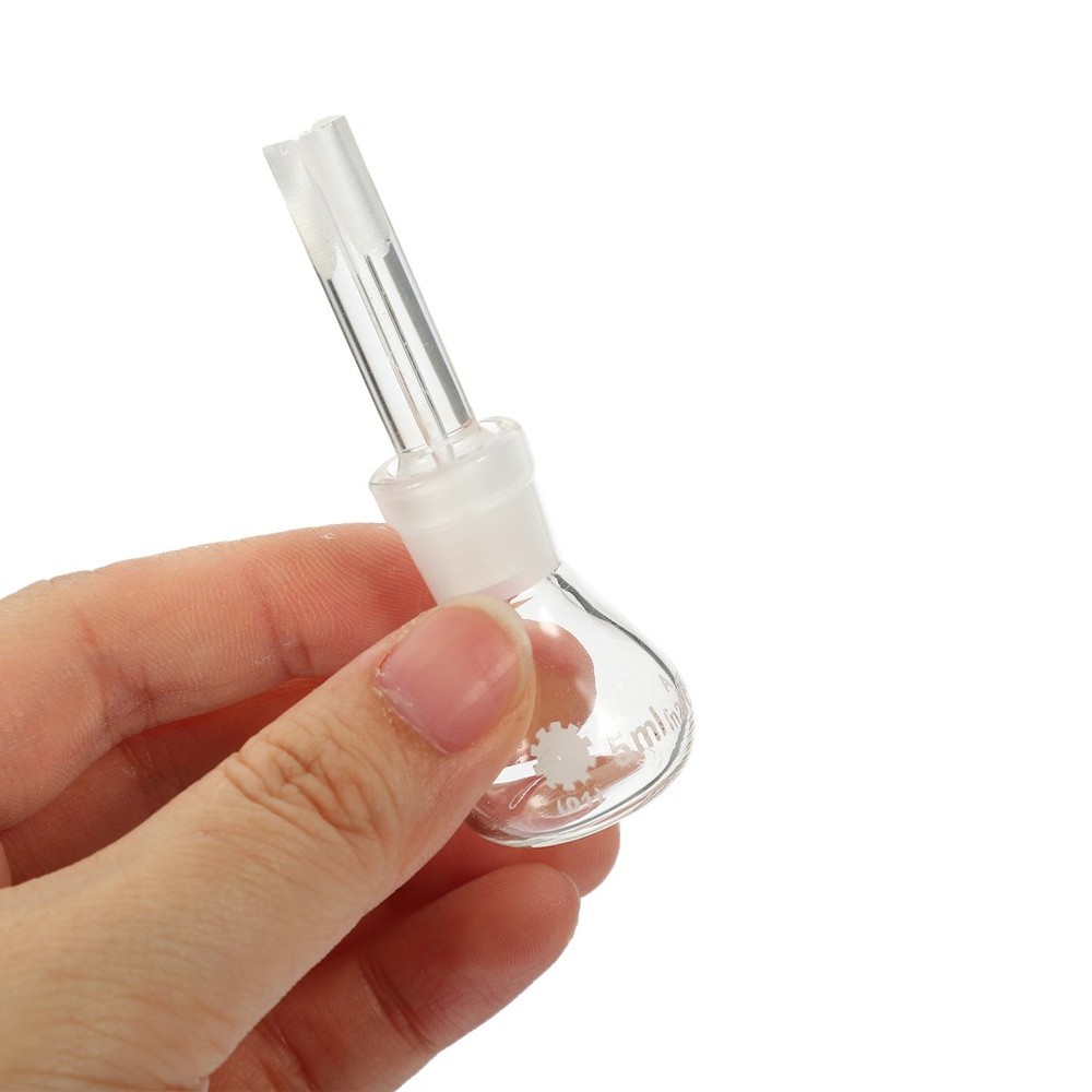 Gravity Bottle Pycnometer Glass Reagent Sealed Empty Bottles with Stoppers