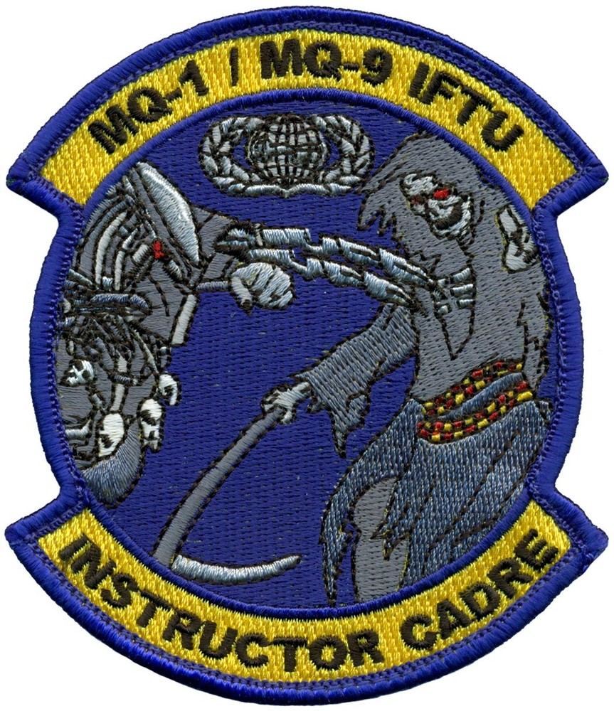 USAF 160th ATTACK SQUADRON – MQ-1 & MQ-9 IFTU INSTRUCTOR CADRE PATCH