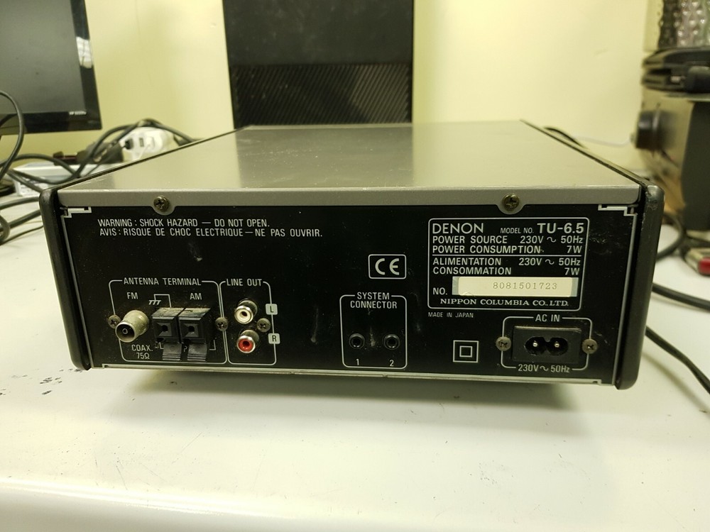 DENON TU-6.5 AM / FM STEREO TUNER (REF 2)
