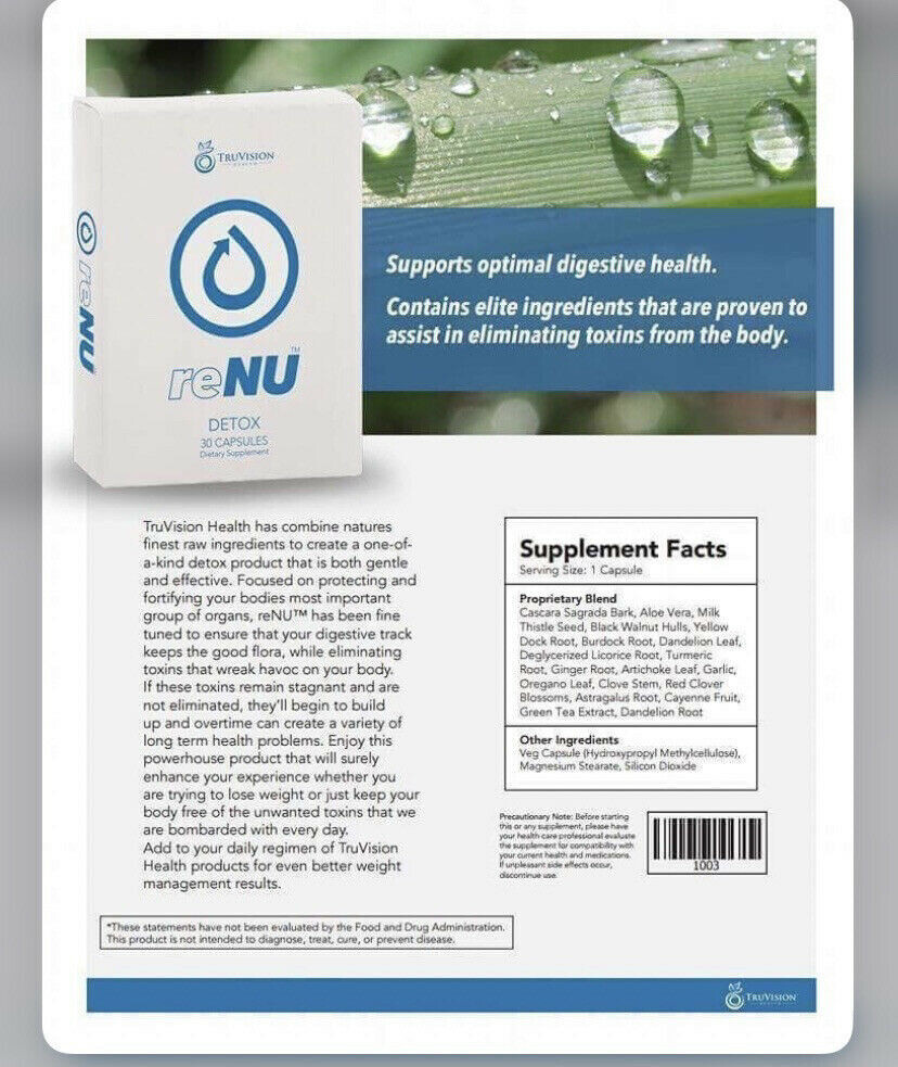 Truvy 28-Day Tru+ & Alter Weight Management System and Renu NEW Sealed Free Ship