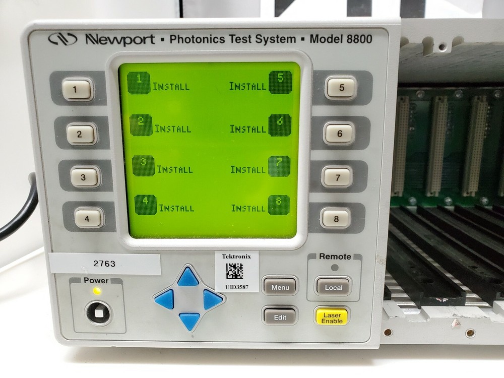 NEWPORT 8800 PHOTONICS TEST SYSTEM MAINFRAME