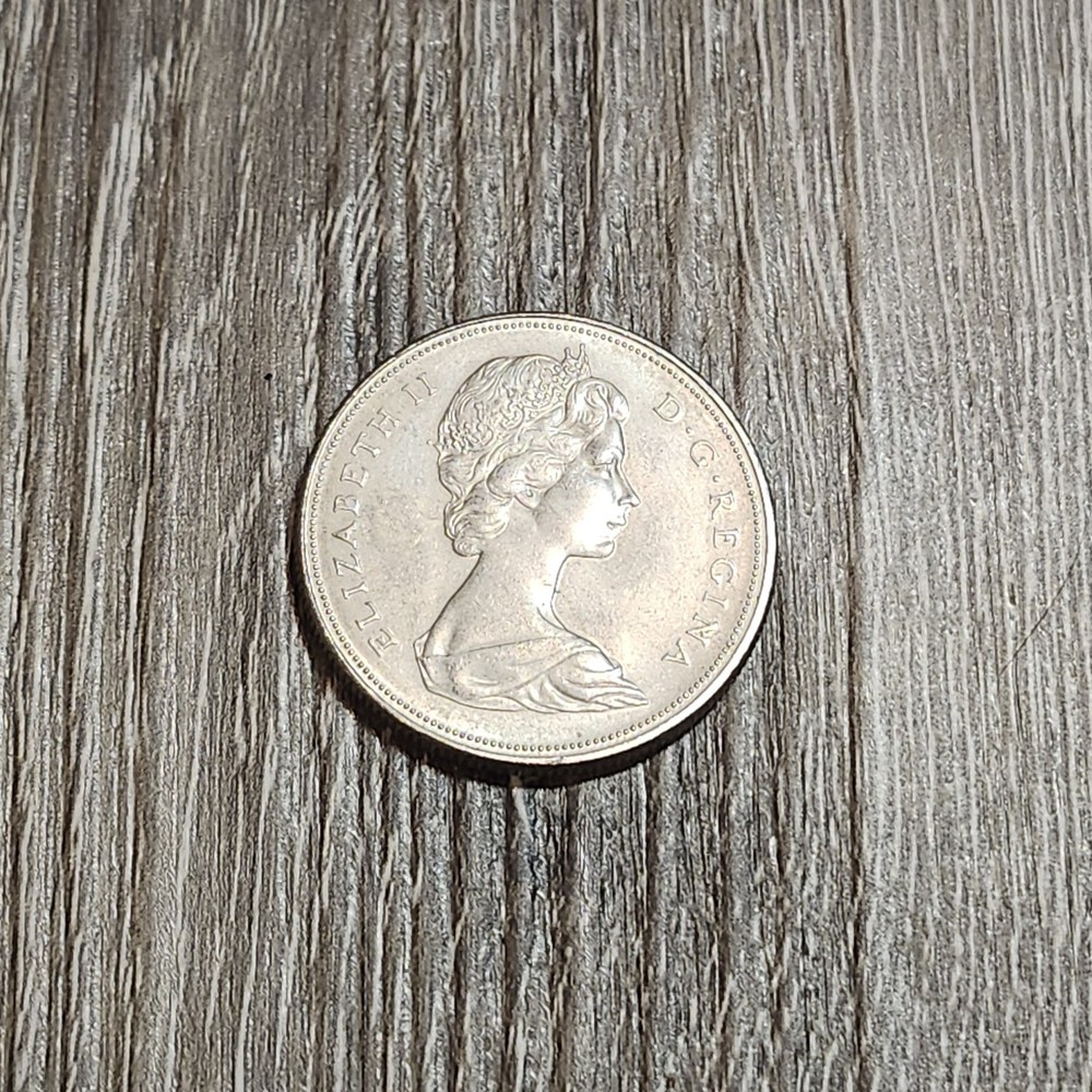 Canada 1870-1970 Manitoba centennial large dollar $1 Lightly Circulated