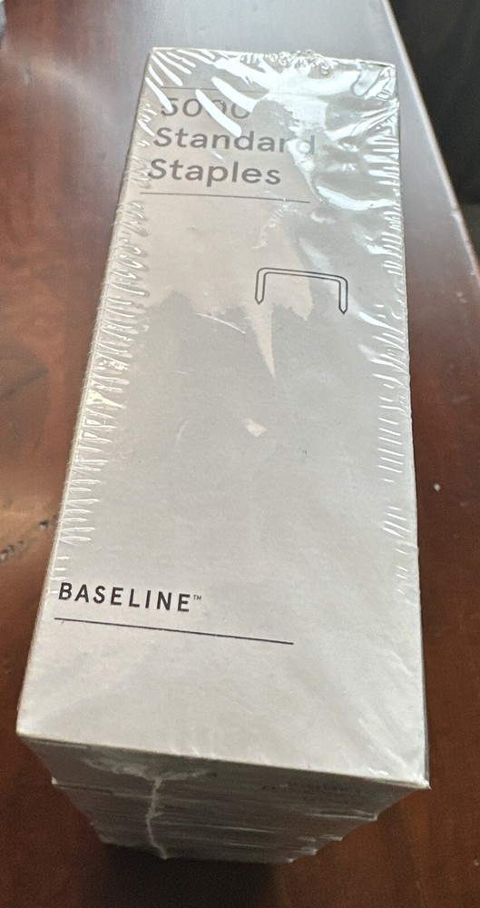 Baseline Staples 25000/Box BL58255 Standard Staples