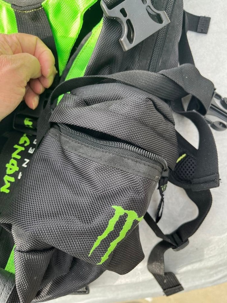 Monster Energy Backpack Black/Green