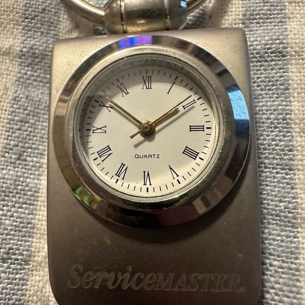 Analog Key Ring Watch with Quartz Movement *UNTESTED*