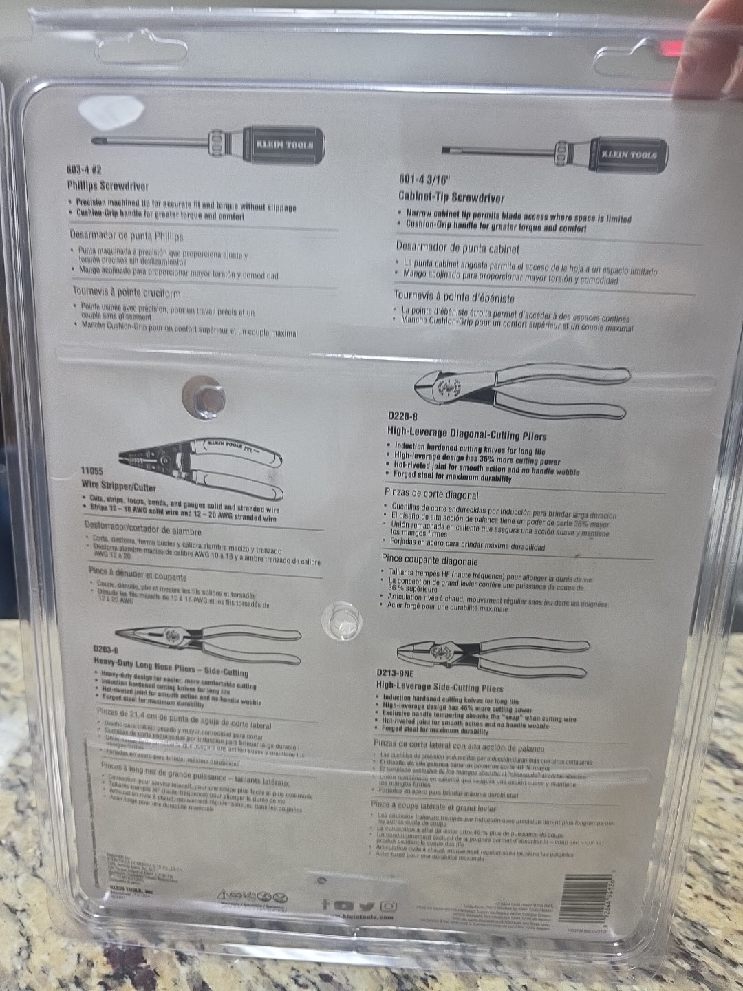 Klein Tools 6-Piece Apprentice Tool Set For Trade Professionals 94126 BRAND NEW