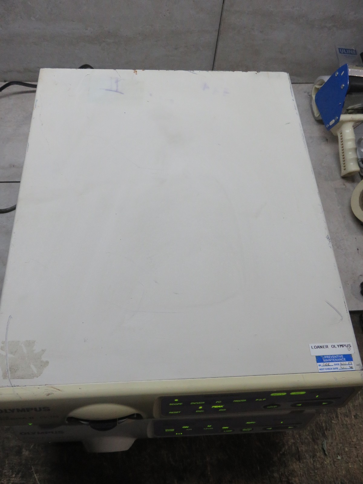 Olympus EVIS EXERA II CLV-180 & CV-180 Processor