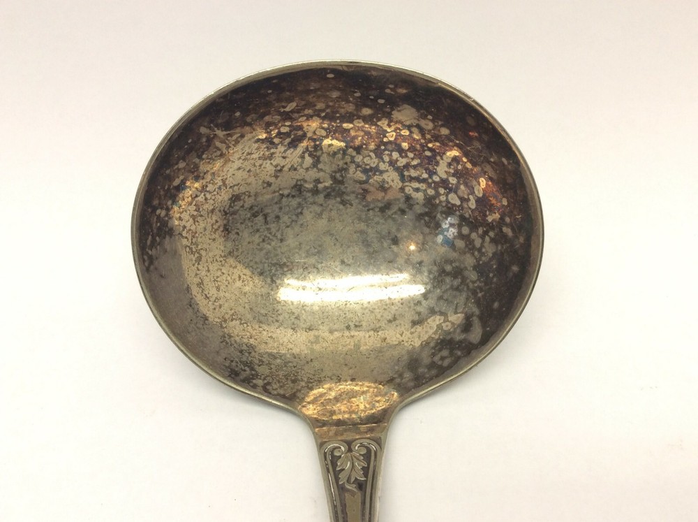 Vintage Used Olive by Roger Smith & Co Silverplate Ladle Kitchen Utensil