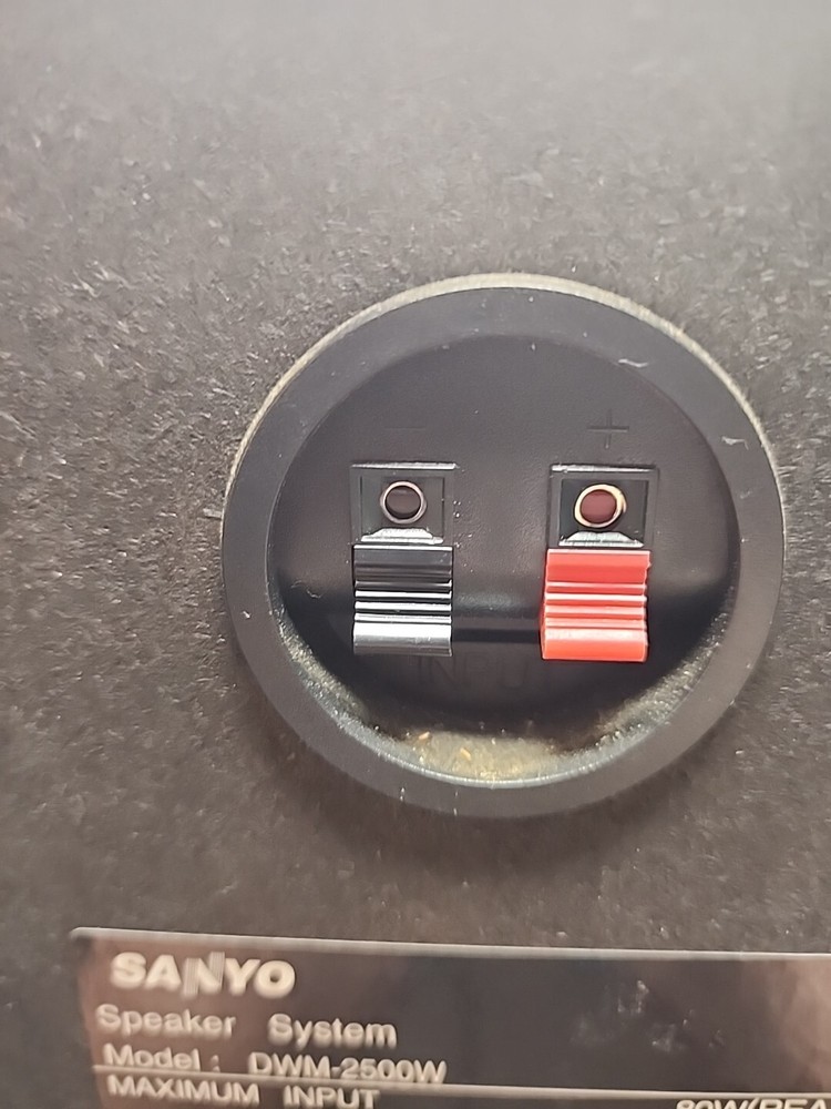 Sanyo DWM-2500W Subwoofer TESTED AND WORKING