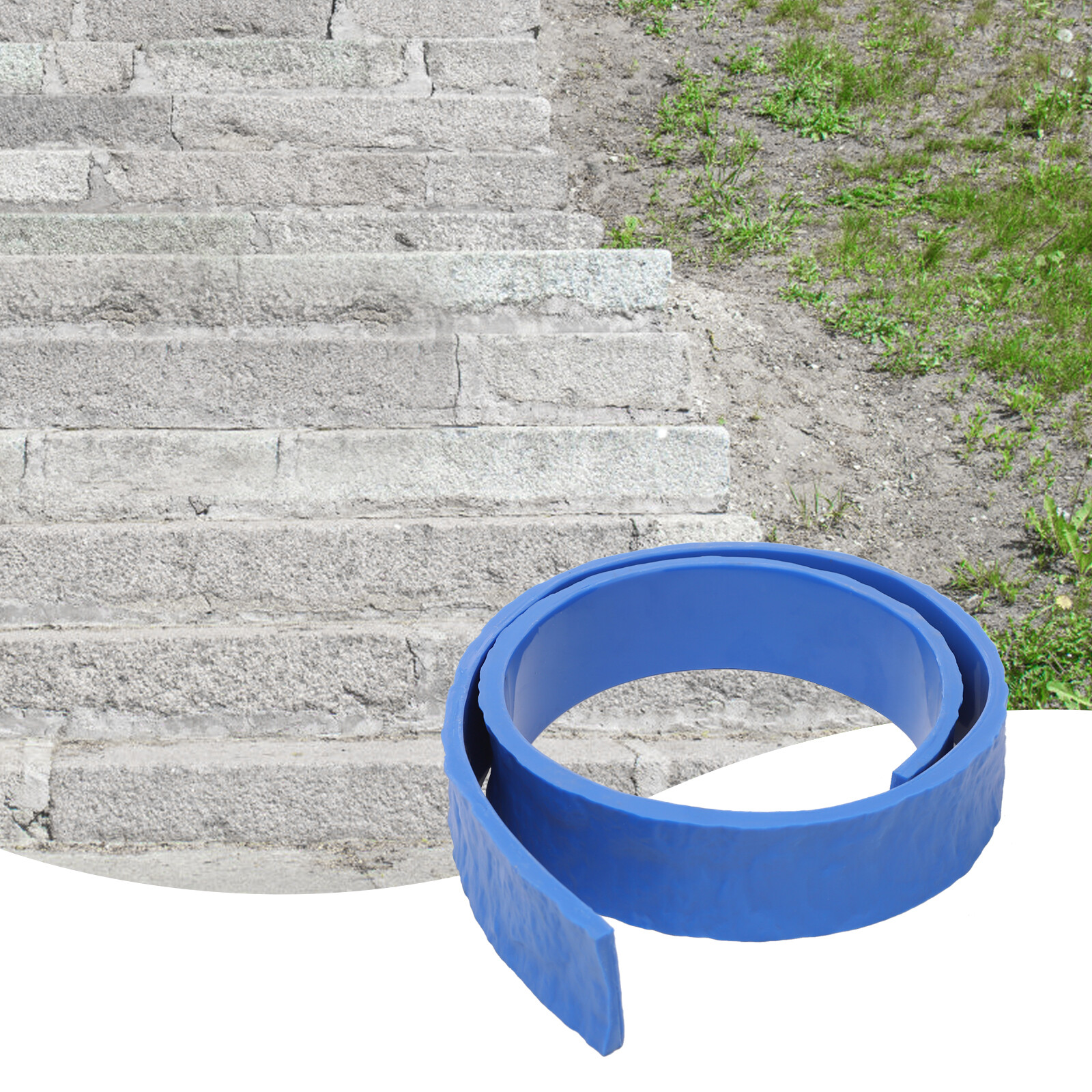 Texture Molds Chiseled Edge Concrete Countertop Edge Form Liner 230*10*2cm