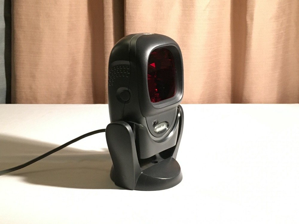 Symbol LS9208 Presentation Scanner with OEM USB Cable and Angle-adjustable Base