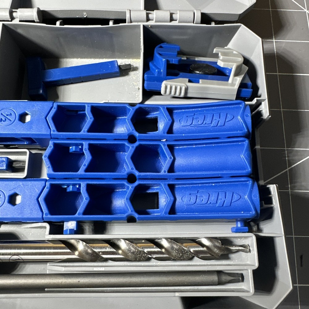 Kreg KPHJ320 Pocket-Hole Jig With Extra - Nice!