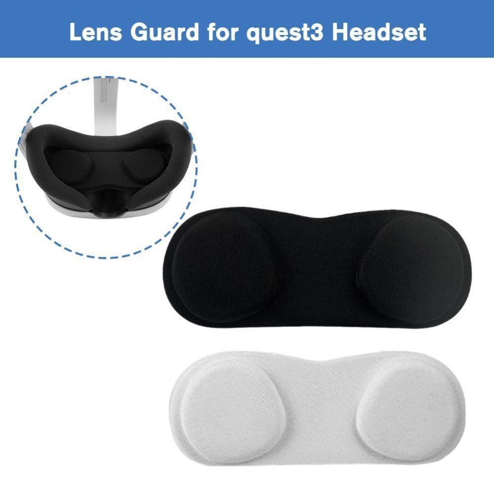 .^For Meta Quest3 VR Glasses Lens Protector Frame VR Mirror Anti-scratch V9K8