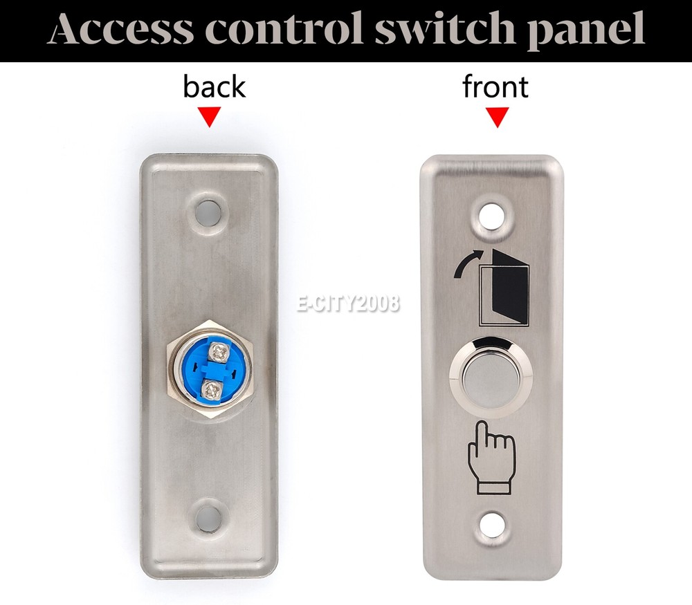 New Electric Magnetic Door Lock Kit System Access Control With 2 Remote Control