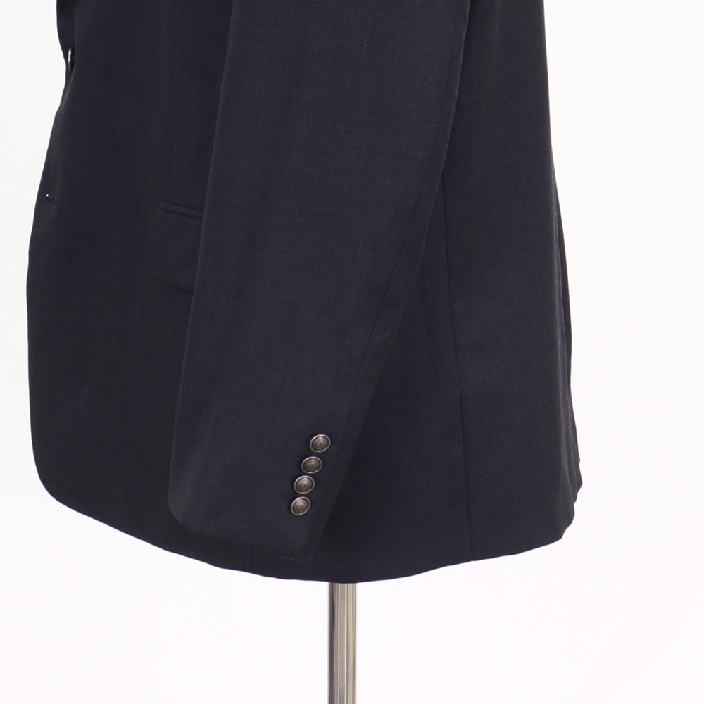 Stafford 48R Gray Sport Coat Blazer Jacket Solid 2B Wool