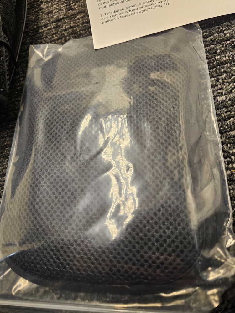 DRMS BB-157 The Solace LSO Lower Back Support Black Universal Size Durable