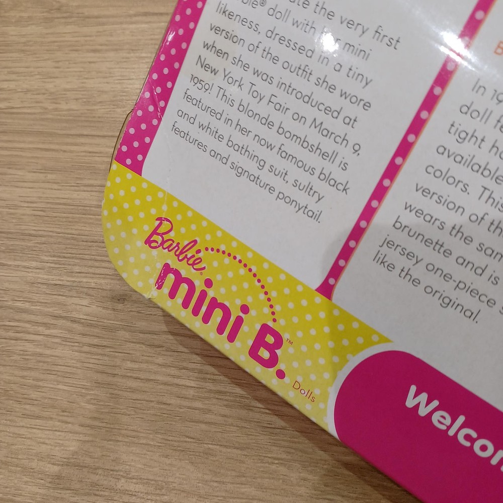 MATTEL Mini B. Gift Set #1 Barbie