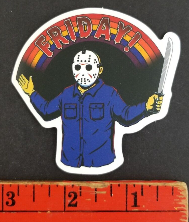 Jason Friday Skateboard Sticker Card