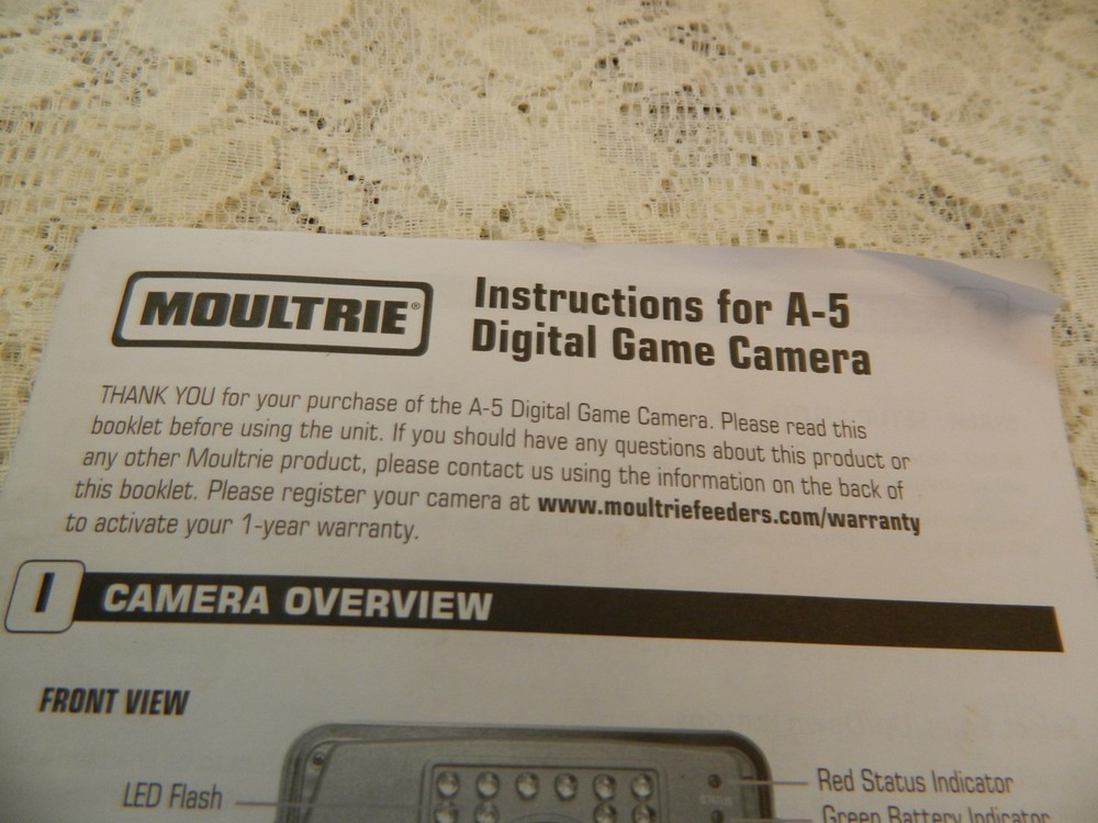 Moultrie Mobile Edge Trail Motion Sensor Camo Camera
