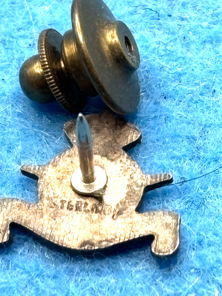 RCAF Pins RCAF 1/2" x 1/2" sterling
