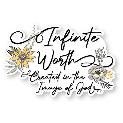 Infinite Worth Pro-Life Sticker