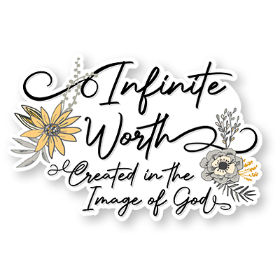 Infinite Worth Pro-Life Sticker