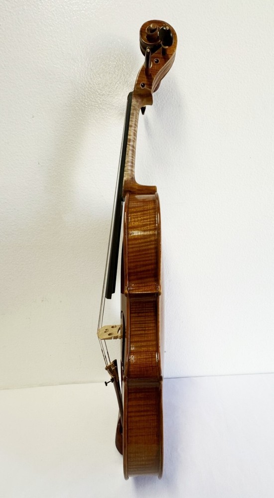 VIOLA 16" SIZE, PROFESSIONAL SETUP + DOMINANT STRINGS + AUBERT BRIDGE +CASE+BOW