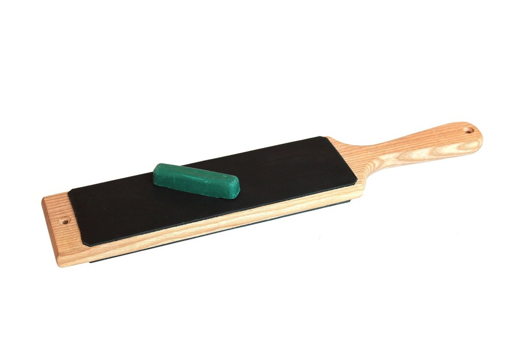 Leather Paddle Strop Dual-Sided Paddle Strop Leather Strop Sharpening Tools TOP