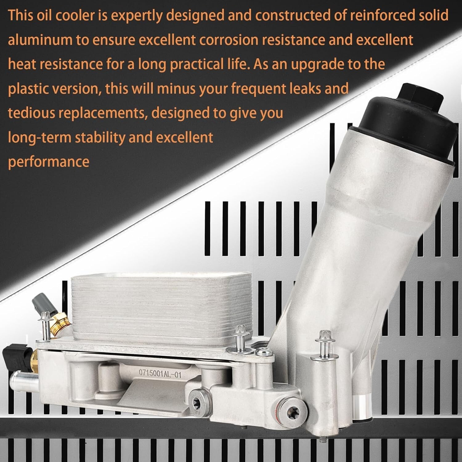 Engine Oil Cooler Filter Housing Assembly For Dodge Chrysler Jeep 2011-2016 3.6L