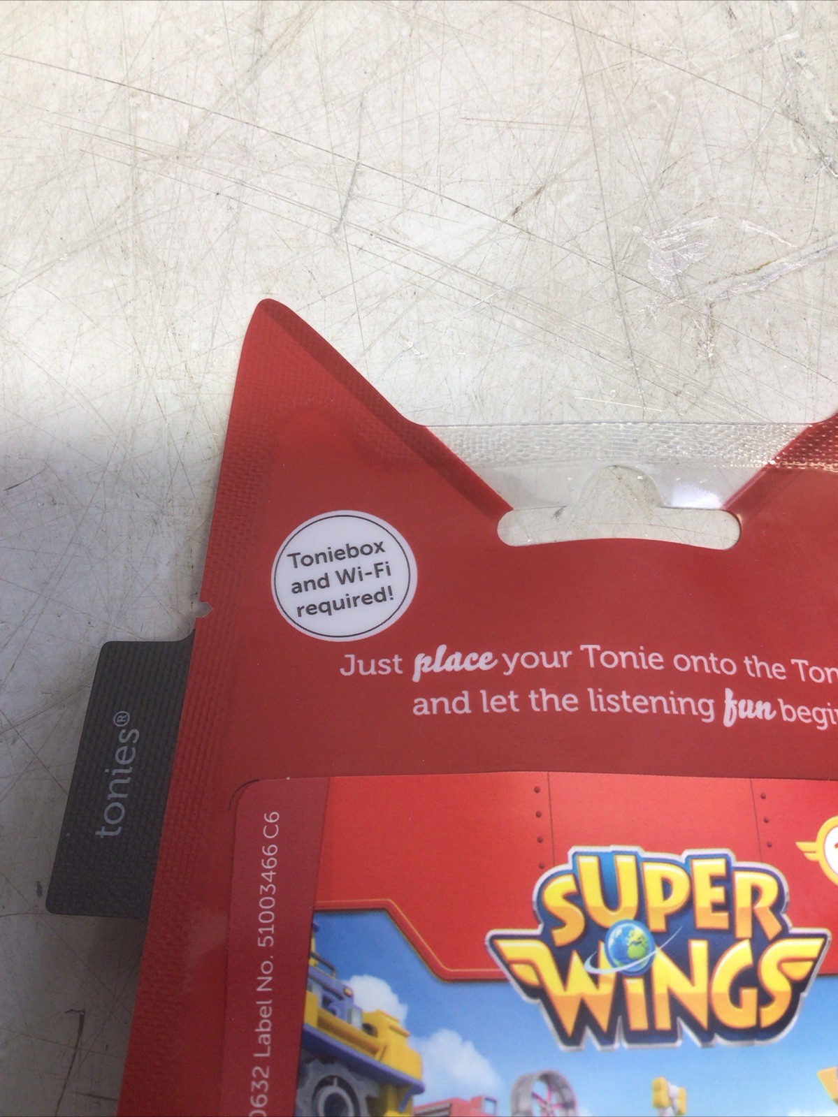 Tonies New Audio Play Character Super Wings Red