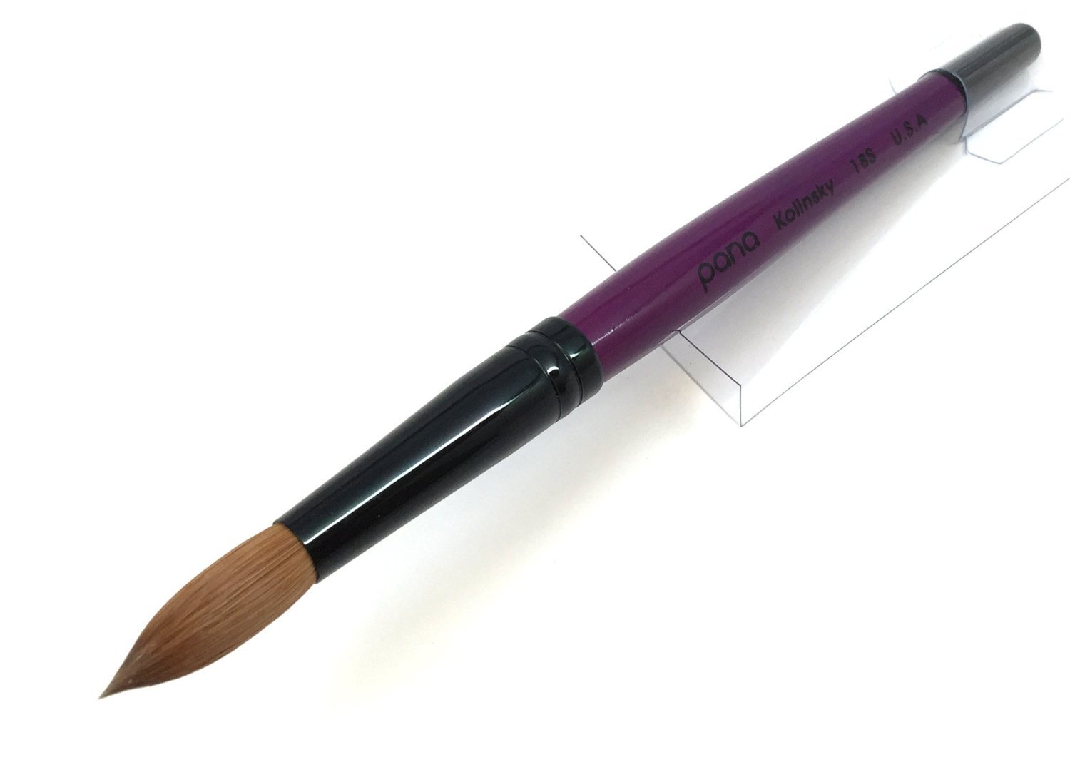 USA Top Quality Kolinsky Acrylic Nail Brush Round size 8 10 12 14 16 18 20 22