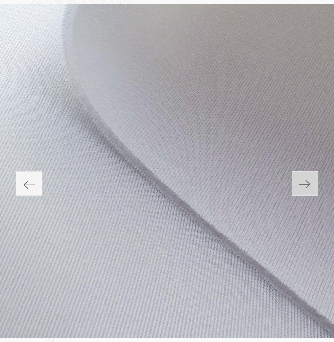 Carl's Place 96”x 96” Preffered Impact Screen W/ Black Vinyl Edges And Grommets