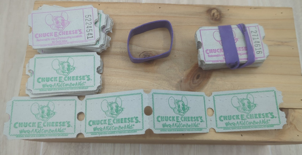 Chuck E. Cheese's Arcade Game Tickets