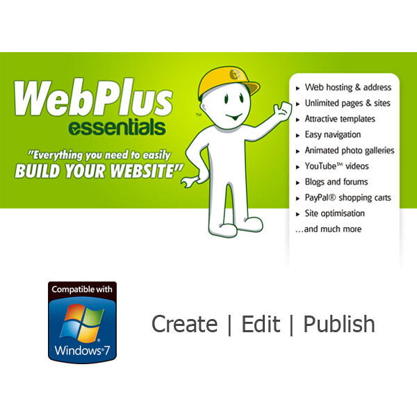 Serif WebPlus Essentials for Windows and Mac